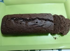 Una foto de Budín de café y choco con harina de arroz