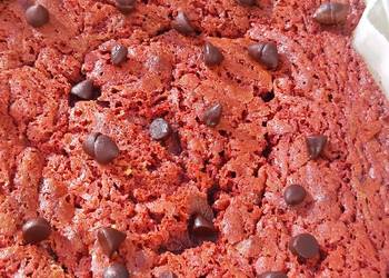 Mudahnya Menyajikan Red velvet brownies Ala Rumahan