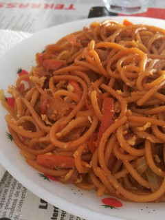 Una foto de Pasta asiática