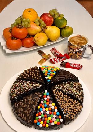 عکسی از دستور کیک شکلاتی