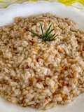 Risotto Pere e Zucca profumato al Rosmarino