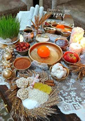 عکسی از دستور ❤️هفت سین 1404🎊🎉