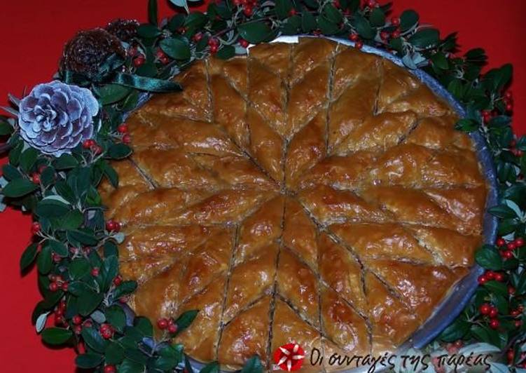 Christmas baklava