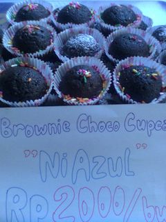 Foto resep Brownies Choco Cupcakes