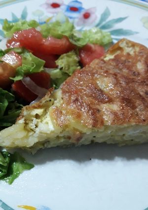 Una foto de Tortilla de papa