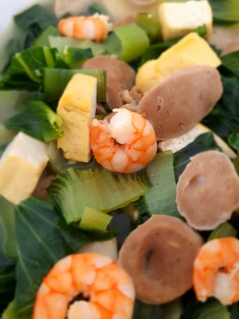 Langkah Gampang Membuat Resep Pakcoy Cah Baso Tahu Udang Anti Ribet, Sempurna