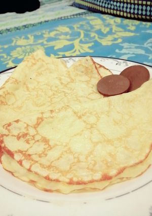 A picture of French crepes.