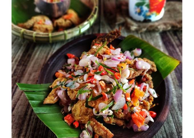 Langkah Mudah untuk Menyiapkan Ayam Geprek Sambal Matah, Lezat