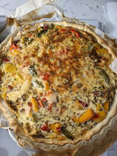 Une photo de Quiche thon-poivron