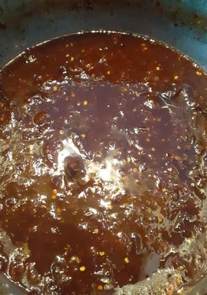 A picture of Aloobukhara Chutney.