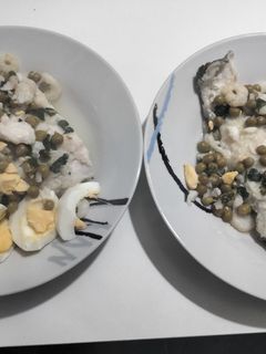 Una foto de Merluza en salsa verde