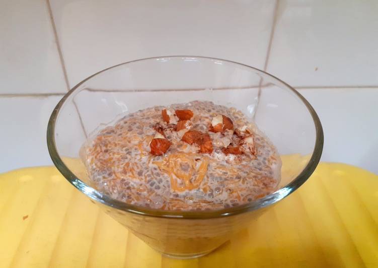 * Pudim de chia e abóbora - Gozhowgos