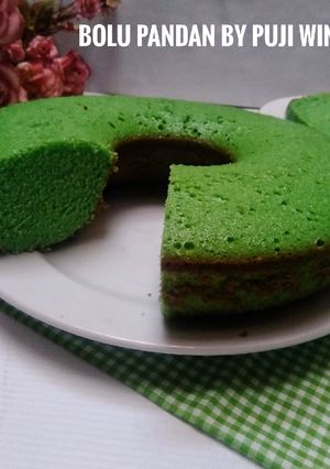 Foto resep BOLU PANDAN #Bandung Recook Tati Noerh