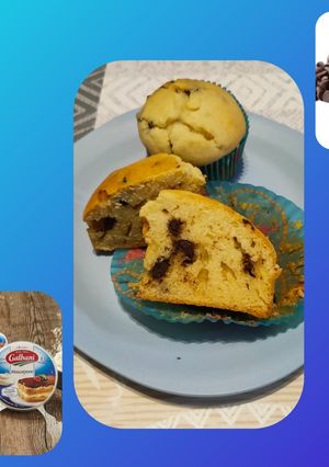 Une photo de Muffins mascarpone et pépites chocolat 🍫