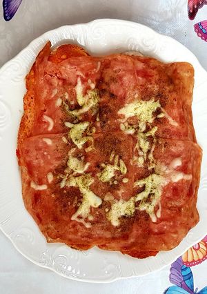 Una foto de Llesca de pan de pagés al horno 😋