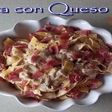 Tallarines con salsa de queso brie