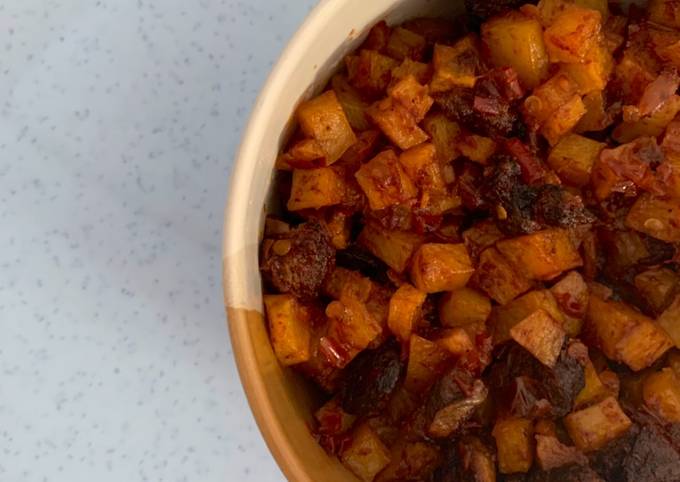 Resep Sambal Kentang Hati Ampela Anti Gagal