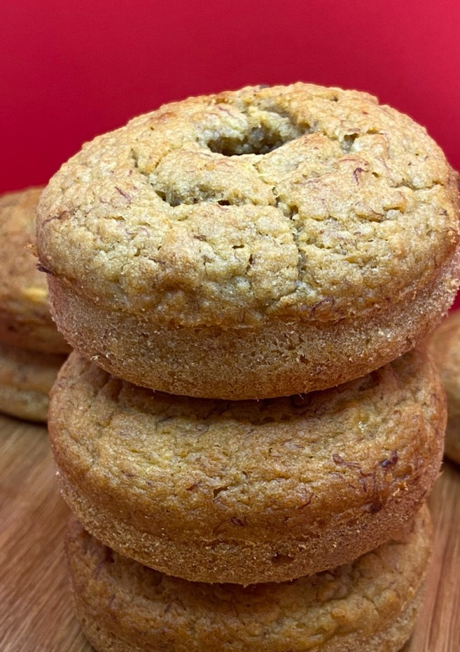 Una foto de Donut de plátano y limón