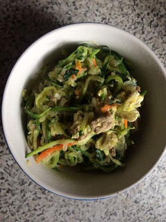 Una foto de Fideos de Zapallo italiano