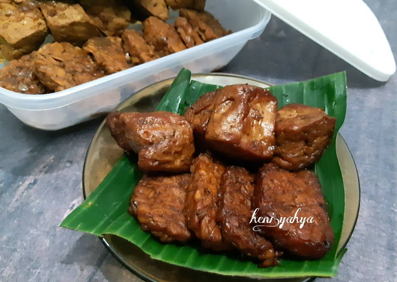 Tempe Tahu Bacem (Ungkep Tempe Tahu)