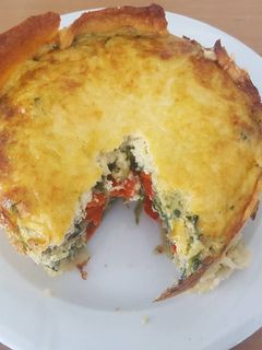 Una foto de Quiche para dos
