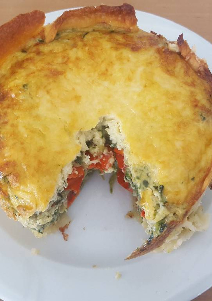 Una foto de Quiche para dos