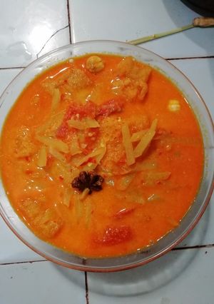Foto resep Labu jipang krecek (kuah lontong)