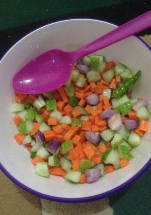 Foto resep Acar timun mentah