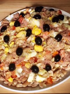 Una foto de Ensalada de alubias —Empedrat a nuestra manera—