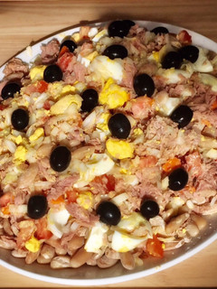 Una foto de Ensalada de alubias —Empedrat a nuestra manera—