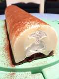 Bûche nougat poire