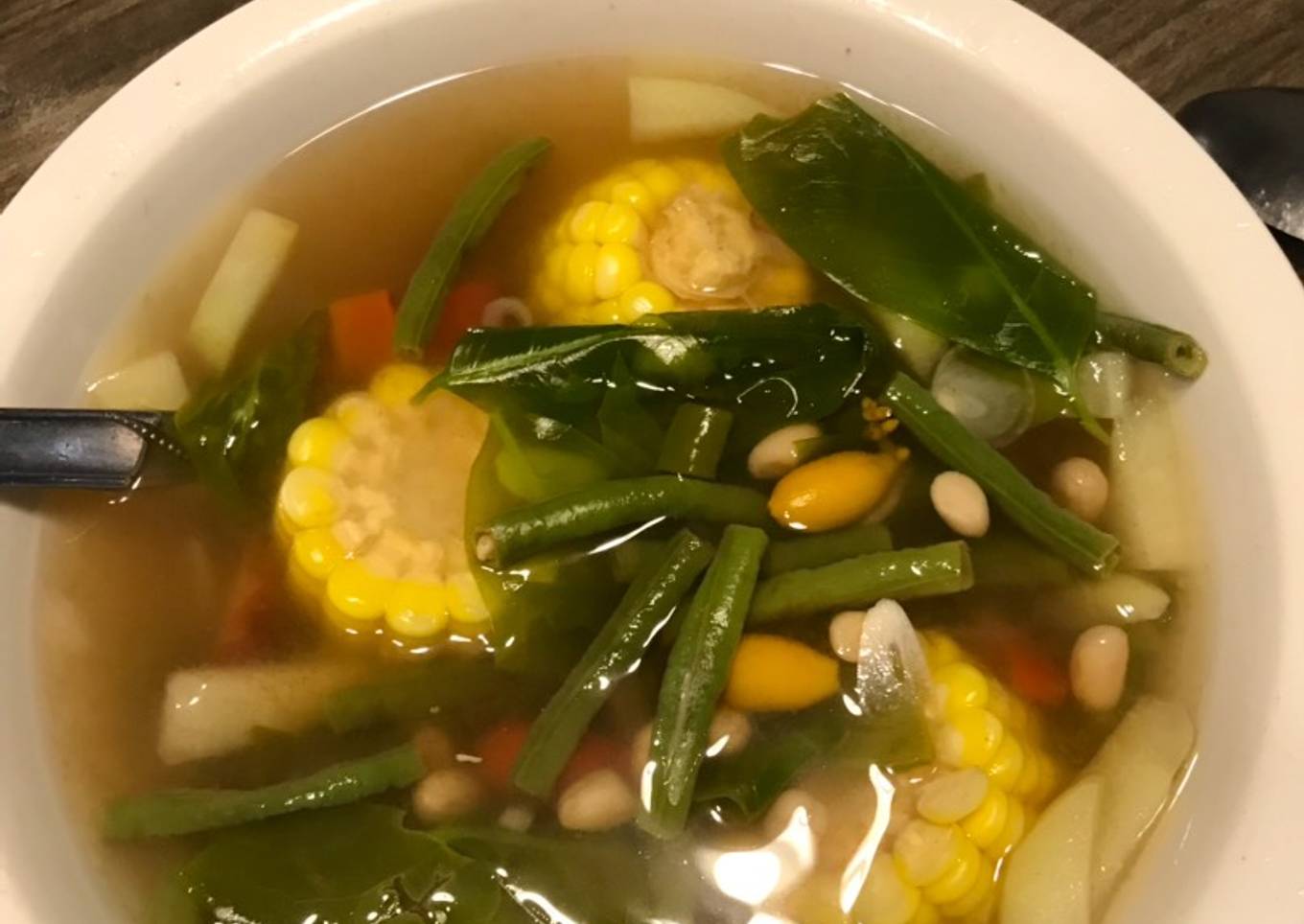 Sayur Asem Jawa Segar bumbu iris