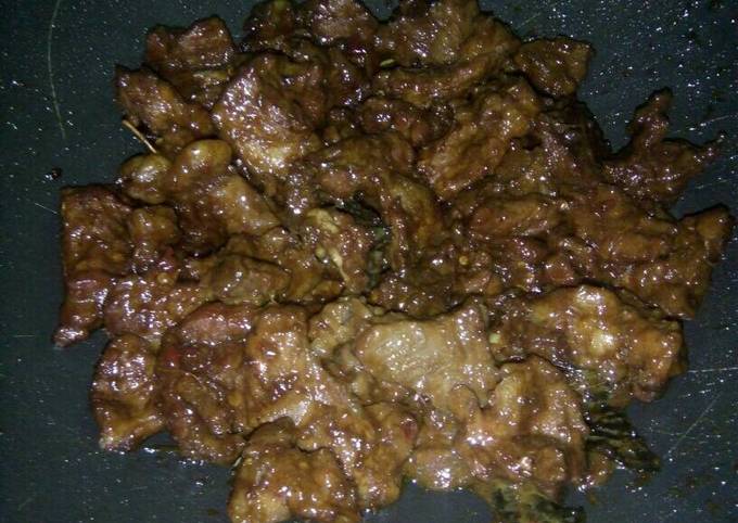 Semur Daging Sapi geprek#KitaBerbagi