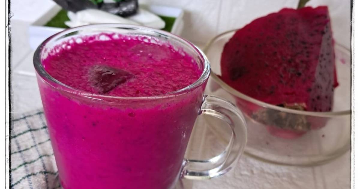 Resep Jus Buah Naga Oleh Evayuli Cookpad