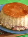 Budín flan de caquis
