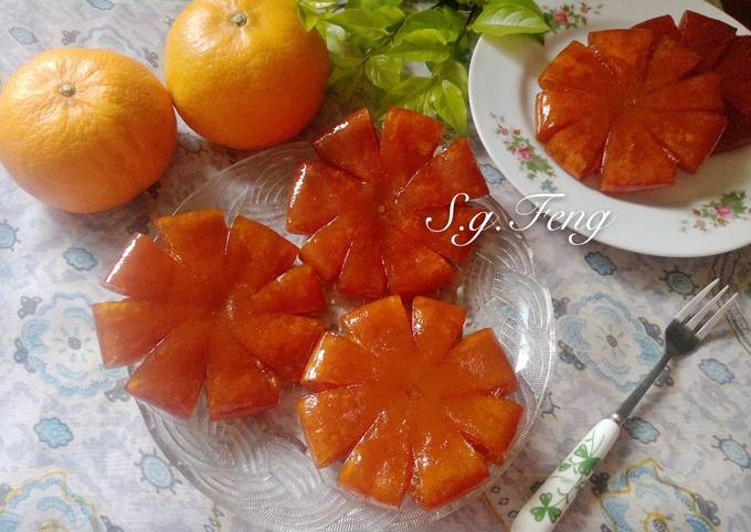 蜜漬柑橘果乾 食譜成品照片
