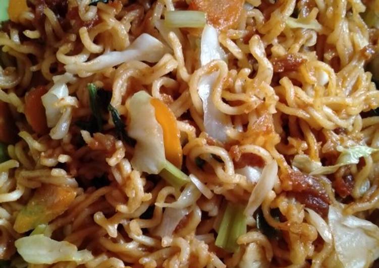 Resep Mie goreng pedes manis, Bikin Ngiler