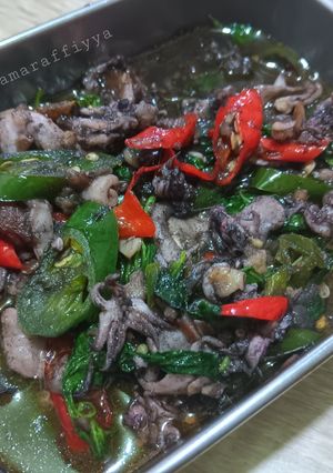 Foto resep Tumis cumi kemangi