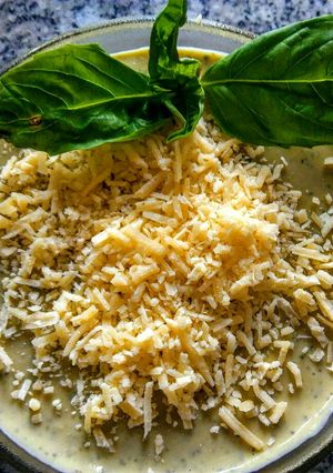 Una foto de Alioli al pesto!