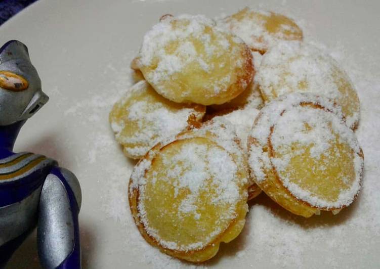 Poffertjes Sehat tanpa pengembang | bekal anak