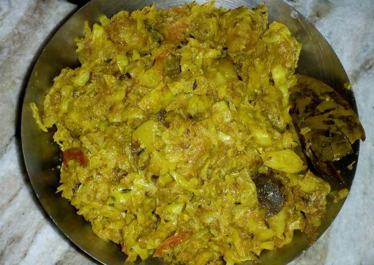 Cabbage Potato curry