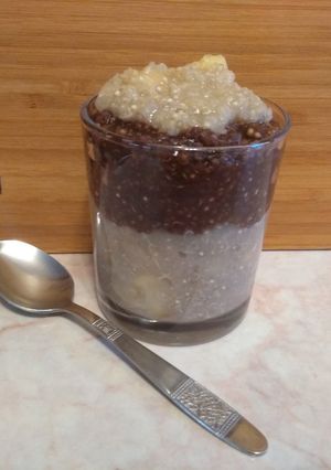 Almás-karobos quinoa kása recept fotója