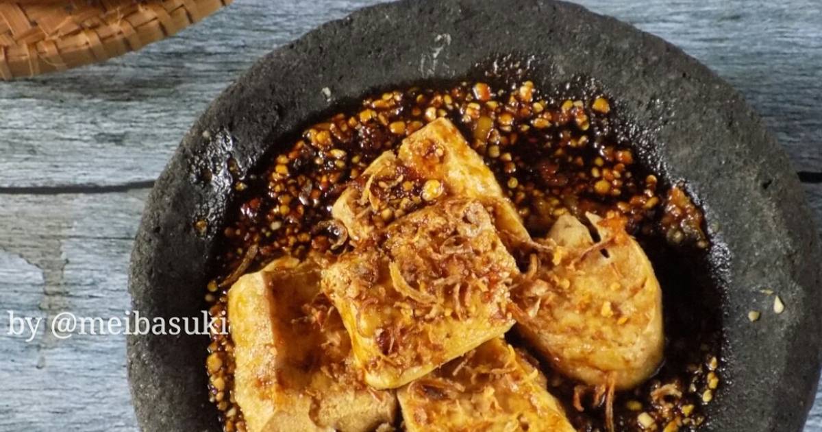 Resep Tahu Penyet Sambal Kecap Oleh Mei Basuki Cookpad