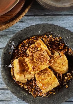 Foto resep Tahu penyet sambal kecap