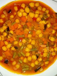Una foto de Guiso de verduras