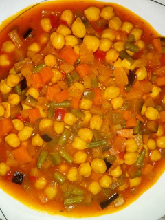 Una foto de Guiso de verduras