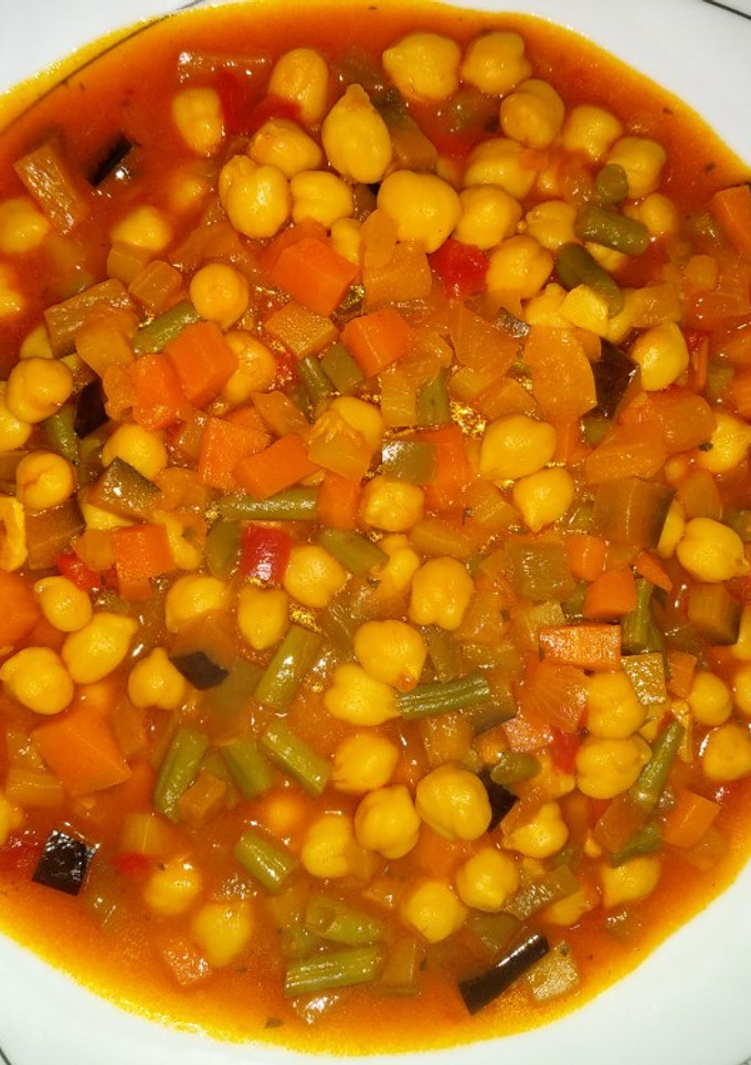 Una foto de Guiso de verduras