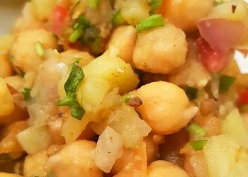 Easiest Way to Prepare Appetizing Cholay chaat CookpadRamadan