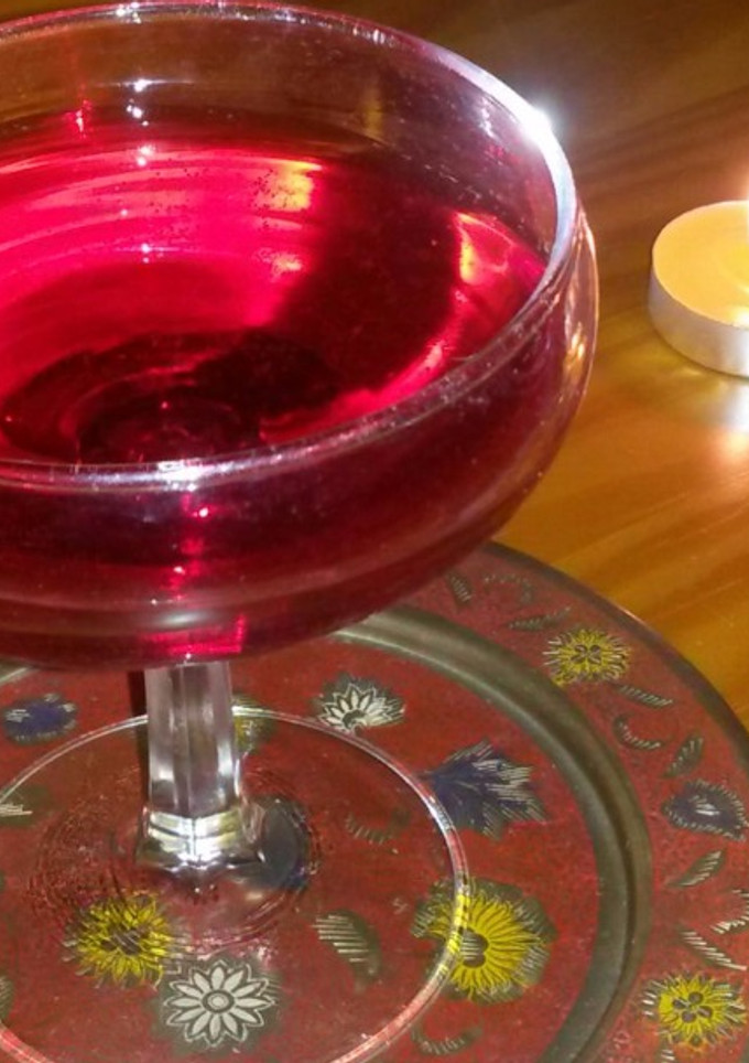 Una foto de Mejunje rojo
