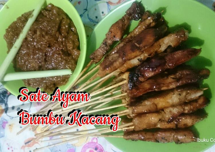 Cara Gampang meracik Sate Ayam Bumbu Kacang #FestivalResepAsia#[Indonesia]#[Ayam] yang sempurna